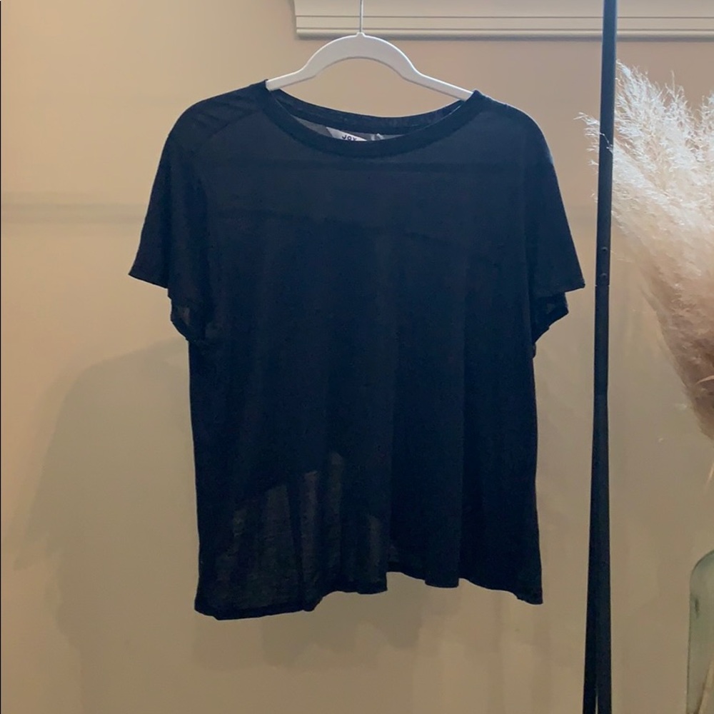Joy Lab black athletic top